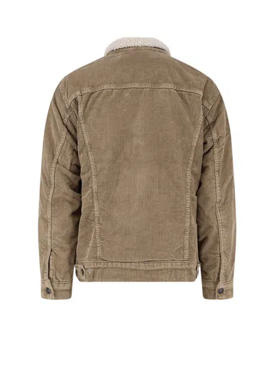 Levi's Relaxed Fit Sherpa Trkr Timber Wolf Clothing In Brown