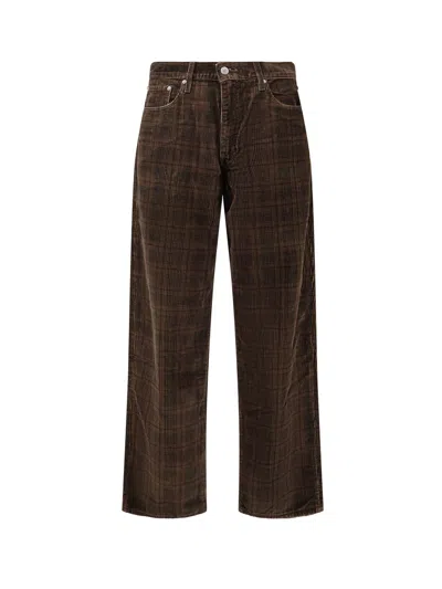 Levi's 578 Baggy Corduroy Trousers In Brown