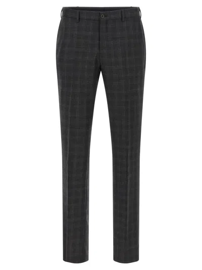 Pal Zileri Lord Prince Of Wales Suit In Gray