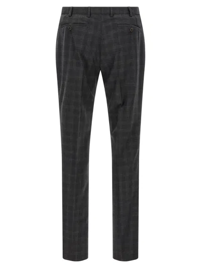 Pal Zileri Lord Prince Of Wales Suit In Gray