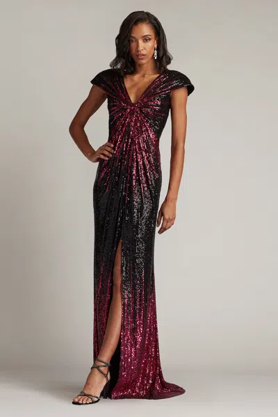 Tadashi Shoji Carys Sequin Gown In Multi