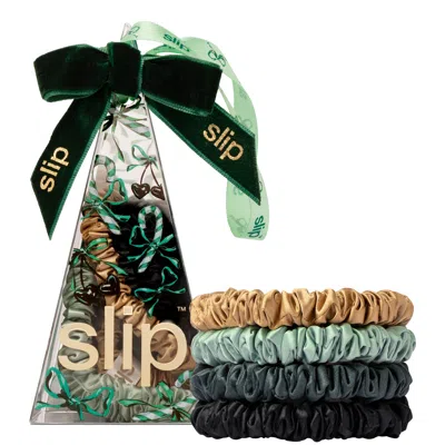 Slip Pure Silk Skinny Scrunchie Ornament (limited Edition) In Multi