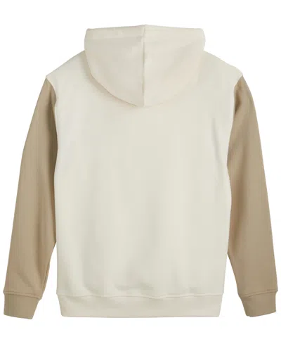 Scotch & Soda Relaxed Fit Colorblock Hoodie In Yellow