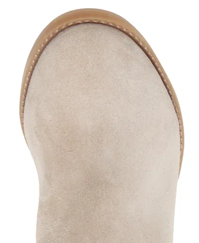 Lucky Brand Women's Boswell Fringe Knee High Block Heel Boots In Neutral