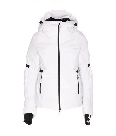 Jet Set Julia Padded Ski Jacket In White