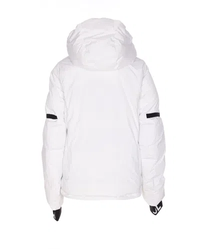 Jet Set Julia Padded Ski Jacket In White