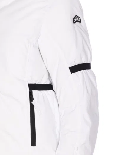 Jet Set Julia Padded Ski Jacket In White