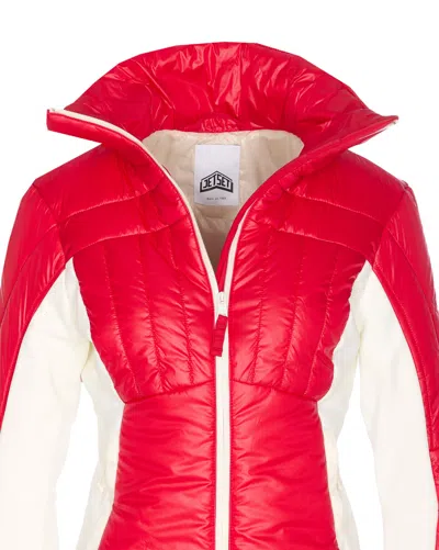 Jet Set Tanja Soft Shell Jacket In Red
