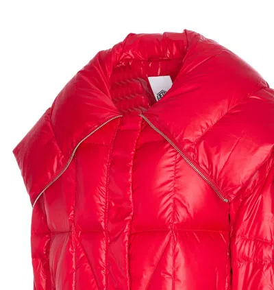 Jet Set Lella City Down Jacket In Red
