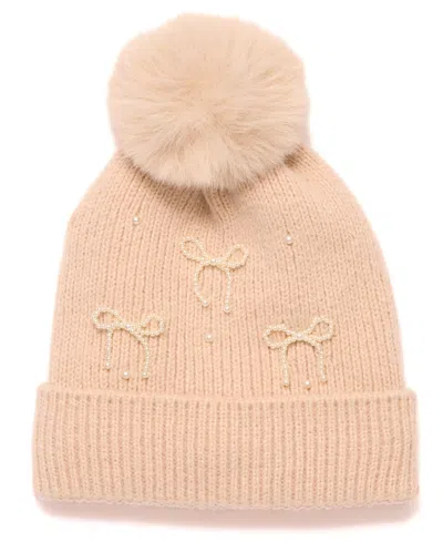 Inmocean Big Girls 3-piece Hat, Gloves, And Scarf Set In Neutral