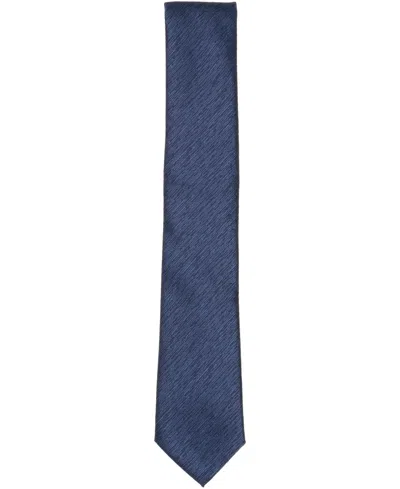 Alfani Men's Glacial Solid Tie, Macy's Exclusive In Blue