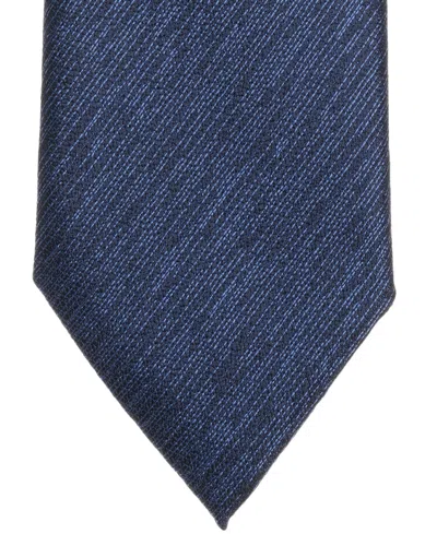 Alfani Men's Glacial Solid Tie, Macy's Exclusive In Blue