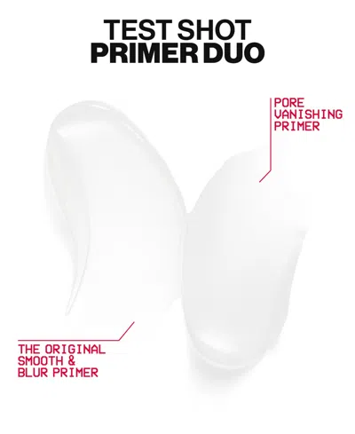 Smashbox Test Shot Mini Face Primer Duo In Transparent