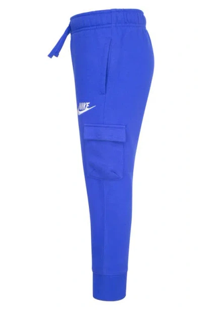 Nike Kids' Club Cargo Joggers In Blue