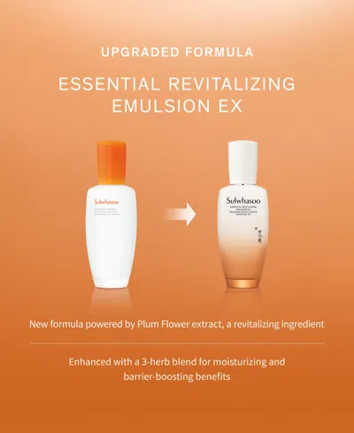 Sulwhasoo Essential Revitalizing Emulsion Ex 4.22 Oz. In Multi