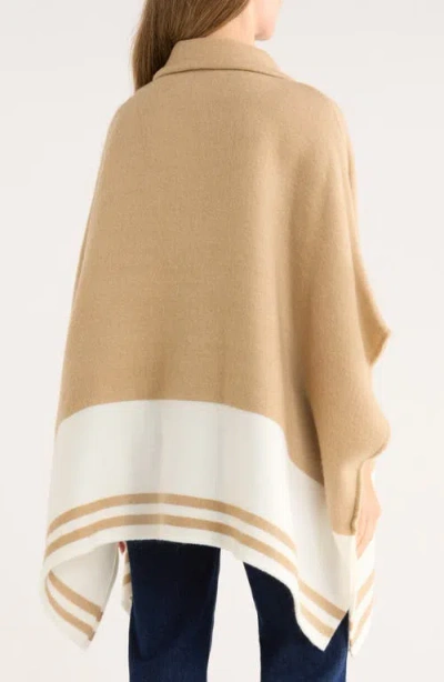 Bcbg Stripe Zip Topper In Multi