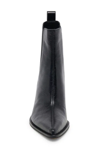 Dolce Vita Shadie H2o Wide Booties Midnight Crinkle Patent