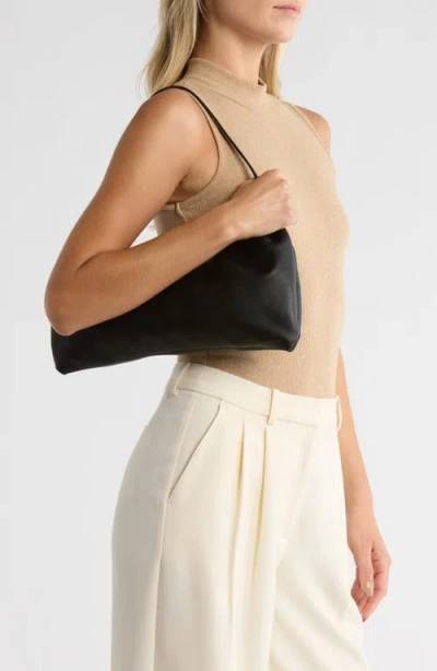 Bcbg Ruched Convertible Clutch In Black