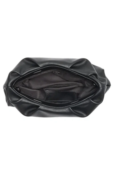 Bcbg Ruched Convertible Clutch In Black