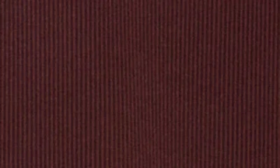 Rainforest Catalina Hills Stripe Quarter Zip Pullover In Burgundy