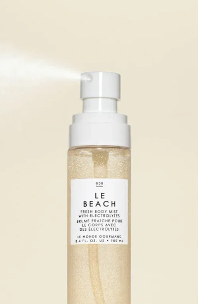 Le Monde Gourmand Le Beach Fresh Body Mist In Neutral