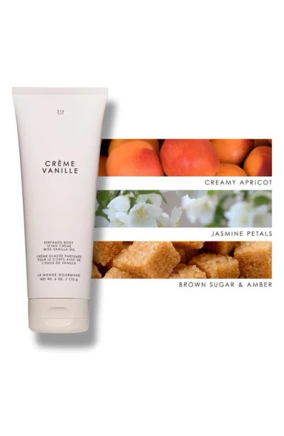 Le Monde Gourmand Creme Vanille Perfumed Body Icing Creme In Transparent
