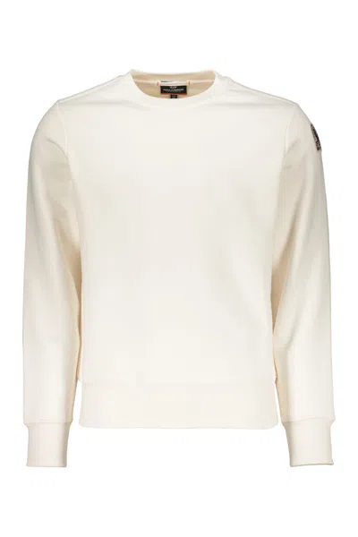 Parajumpers Minimalist Long-sleeve Sweatshirt In White