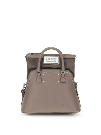 Maison Margiela 5ac Classique Hand Bag In Brown