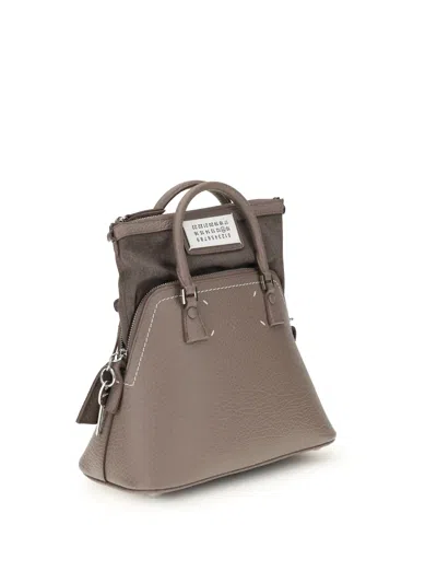 Maison Margiela 5ac Classique Hand Bag In Brown