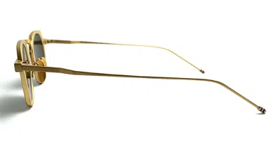 Thom Browne Sunglasses In Gold