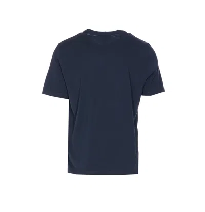 Maison Kitsuné Fox Head Patch Regular Tee Classic Navy In Blue