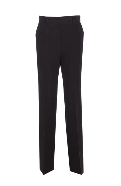 Liu •jo Button-fastening Trousers In Blue