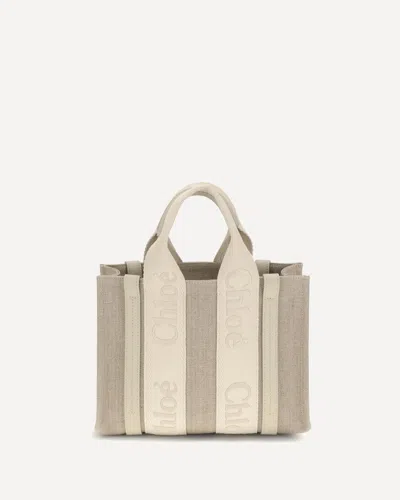 Chloé Woody Handbag In Sand