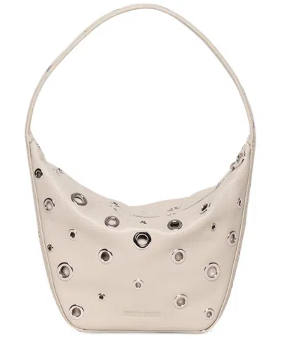 Walter Baker Cameron Leather Shoulder Bag In Gray