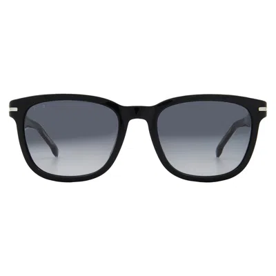 Hugo Boss Grey Shaded Square Men's Sunglasses Boss 1722/g/s 0807/9o 54 In Gray