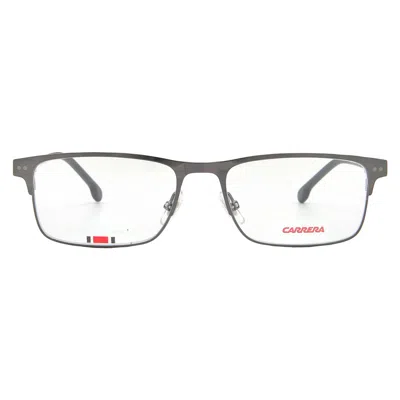 Carrera Demo Rectangular Unisex Eyeglasses  2007t 0v81 51 In Gray