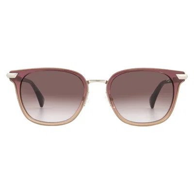 Rag & Bone Rag And Bone Brown Gradient Square Ladies Sunglasses Rnb6000s 0b3v/ha In Brown