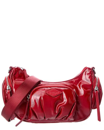 Mz Wallace Small Chelsea Shoulder Bag In Red