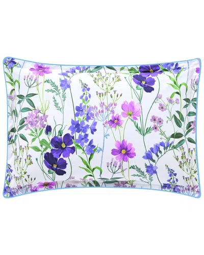 Anne De Solene Anne De Solène Ephemere Organic Percale Reversible Sham In Multi