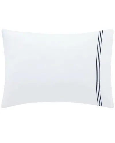 Anne De Solene Anne De Solène 300 Thread Count Concorde Sateen Embroidered Sham In White