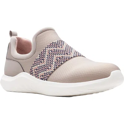 Cloudsteppers By Clarks Nova Way Womens Fitness Lifestyle Slip-on Sneakers In Multi