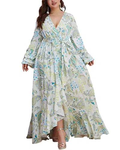 Silvia Rufino Maxi Dress In Multi
