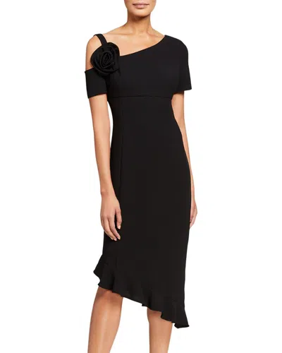 Shani Midi Dress In Black