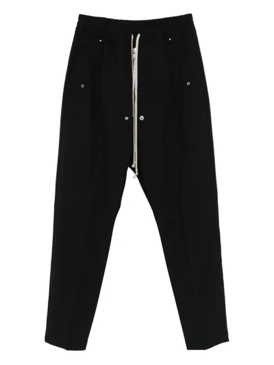 Rick Owens Emilio Pucci Iris And Diamond Print Scarf In Black