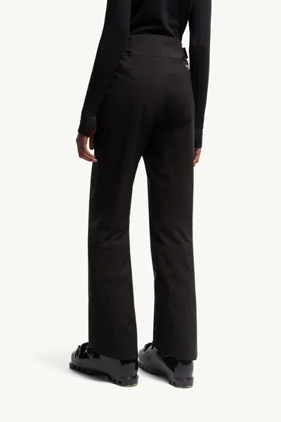 Moncler Padded Ski Trousers In Black