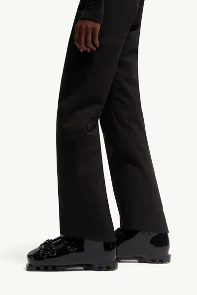 Moncler Padded Ski Trousers In Black