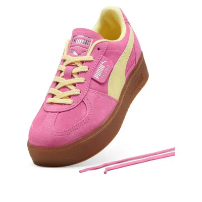 Puma Palermo Elevata Platform Sneaker In Pink