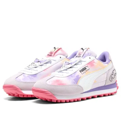 Puma (gs)  X Hello Kitty Easy Rider 'lilac Frost White Magic Rose' In Multi