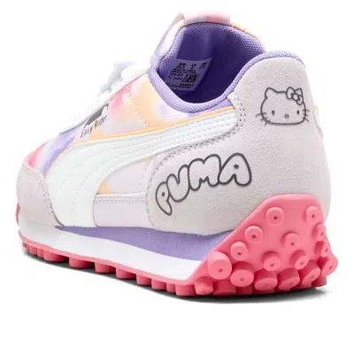 Puma (gs)  X Hello Kitty Easy Rider 'lilac Frost White Magic Rose' In Multi
