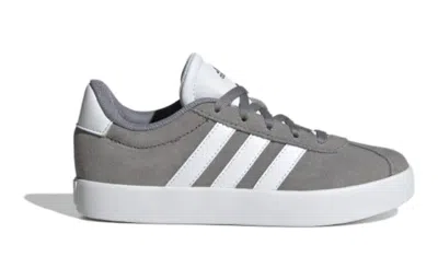 Adidas Originals (gs) Adidas Vl Court 3.0 'grey White' In Multi